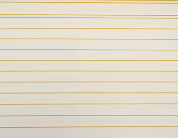 Serie de particiones de PVC tipo canalé recto